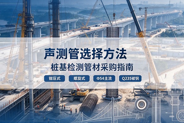 无极声测管选型标准
