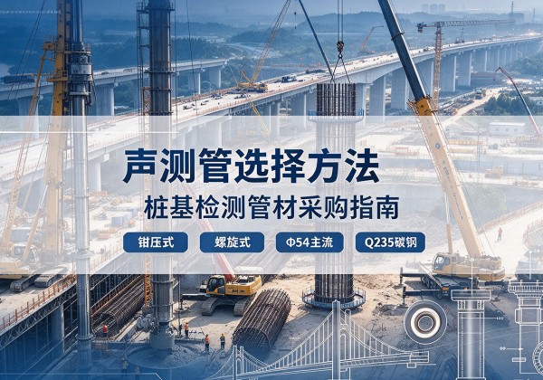 无极声测管选型标准