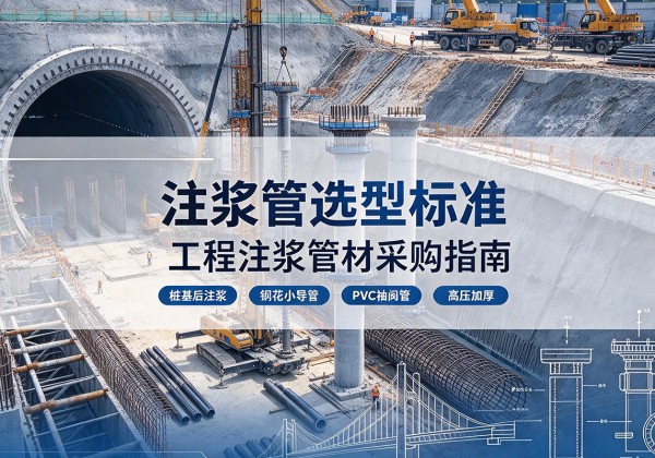 无极注浆管选型标准